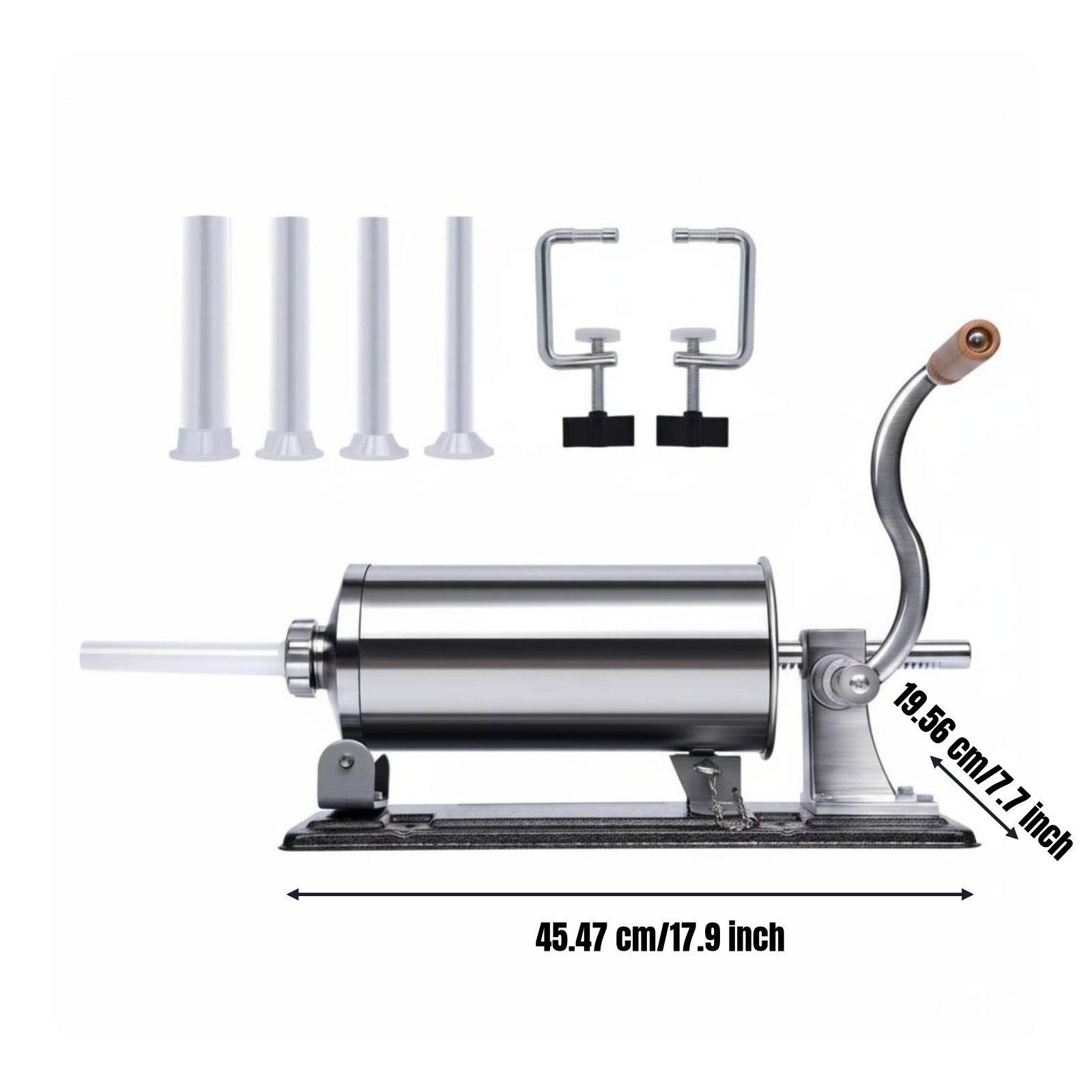 Commercial Kitchen Youtube - Food Grade Steel Manual Sausage Stuffer