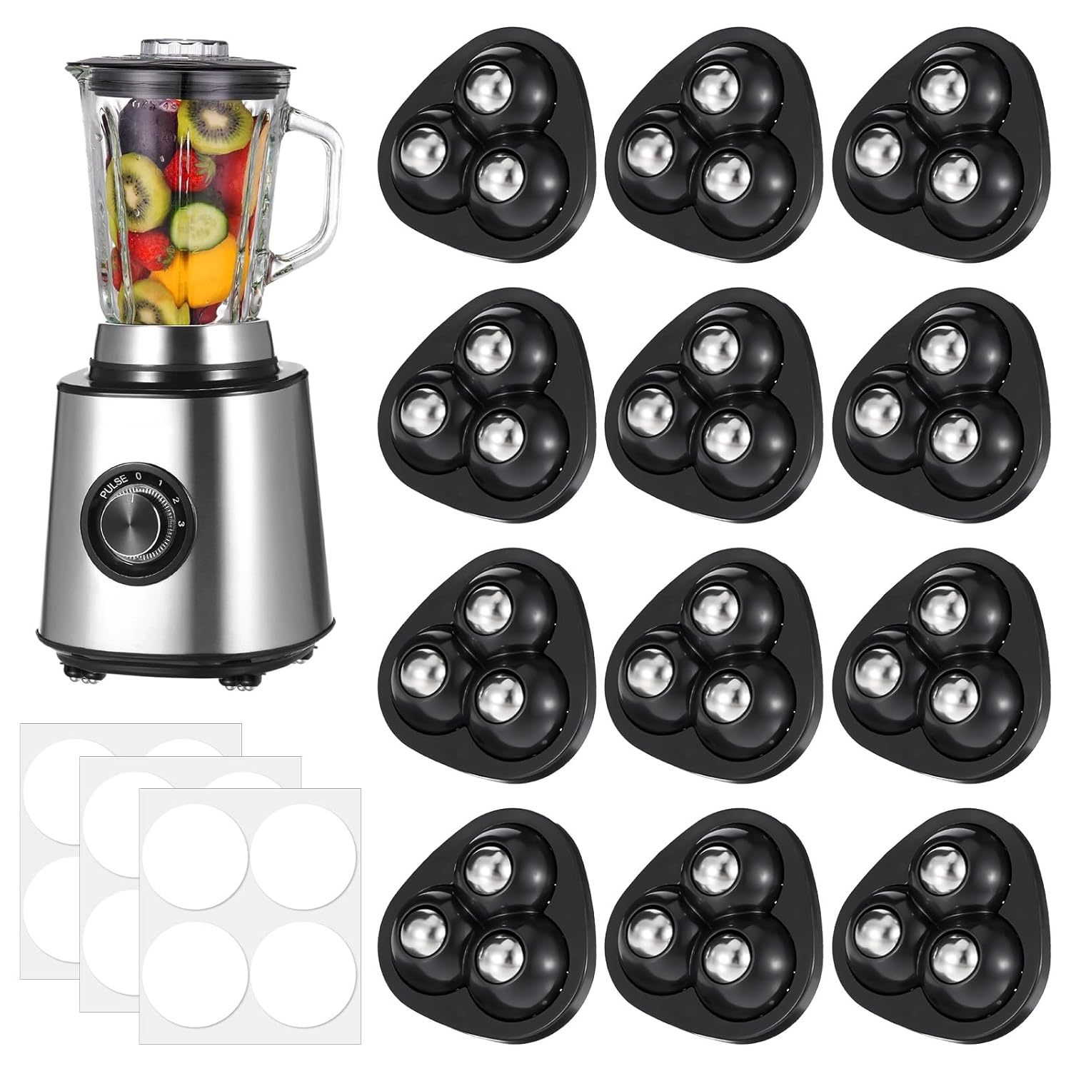 Commercial Kitchen Supplies - 360° Rolling Appliance Slider for Kitchen