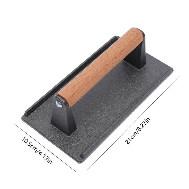 Kitchen Heavy Cast Flat Iron S - Commercial Kitchen Grill ulasan dan harga
