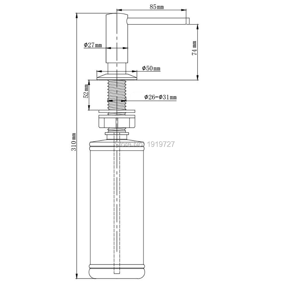 Modern Brushed Nickel Lotion D - Commercial Quality Kitchen Faucet ulasan dan harga