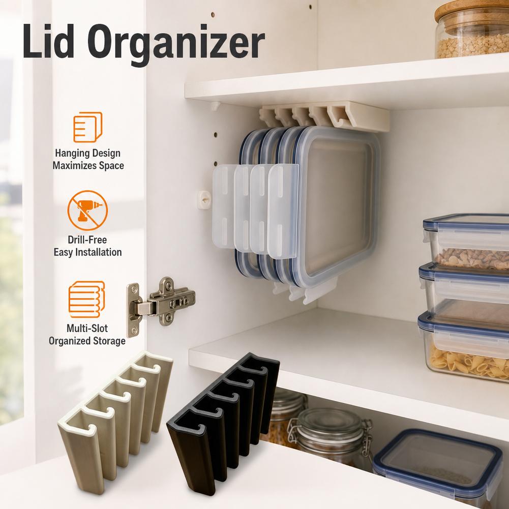 Kitchen Food Container Lid Hol - Commercial Kitchen Wall Shelves ulasan dan harga