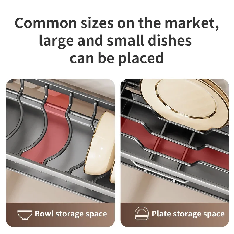 Kitchen Bowl Plate Drying Stor - Commercial Kitchen Wall Shelves ulasan dan harga