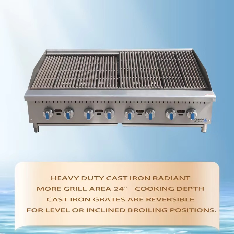 48 Inch Commercial Restaurant  - Commercial Kitchen Grill ulasan dan harga