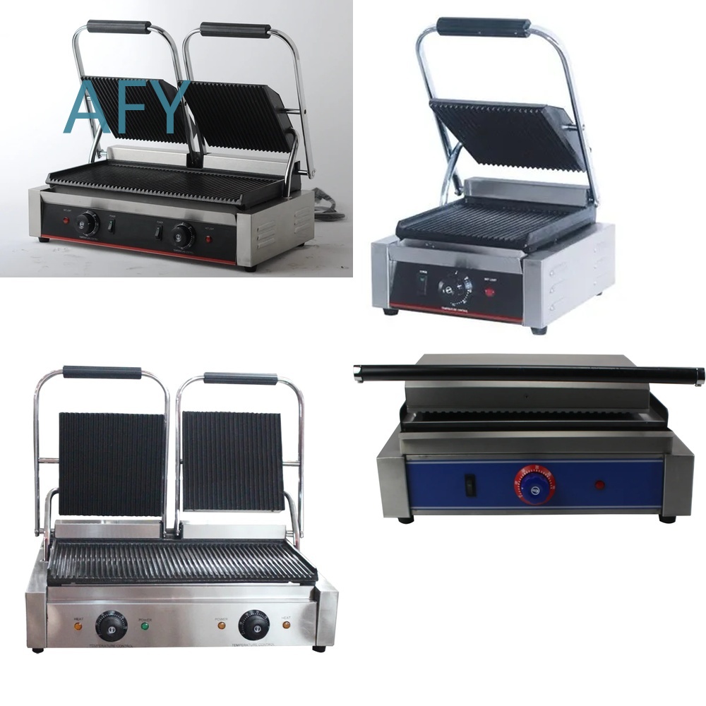 Commercial Electric Panini Pre - Commercial Kitchen Grill ulasan dan harga