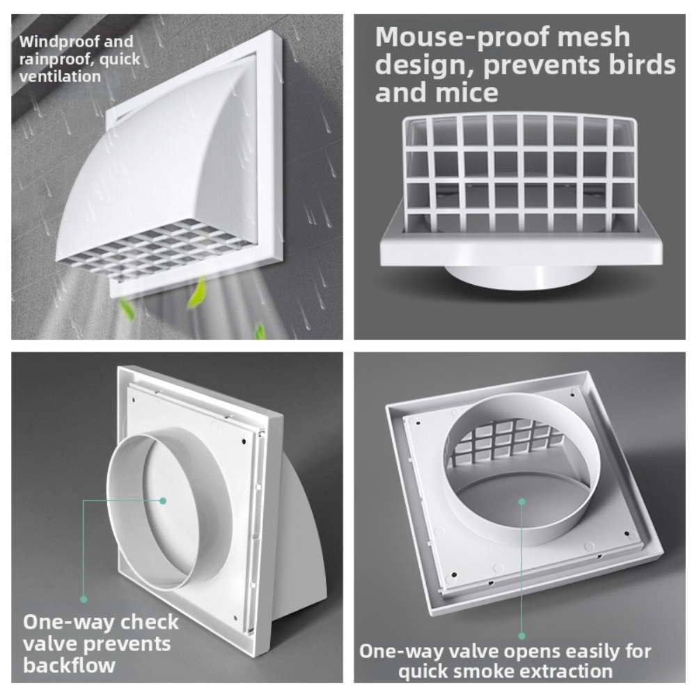 ABS Exhaust Hood ABS Exterior  - Commercial Exhaust Hood ulasan dan harga