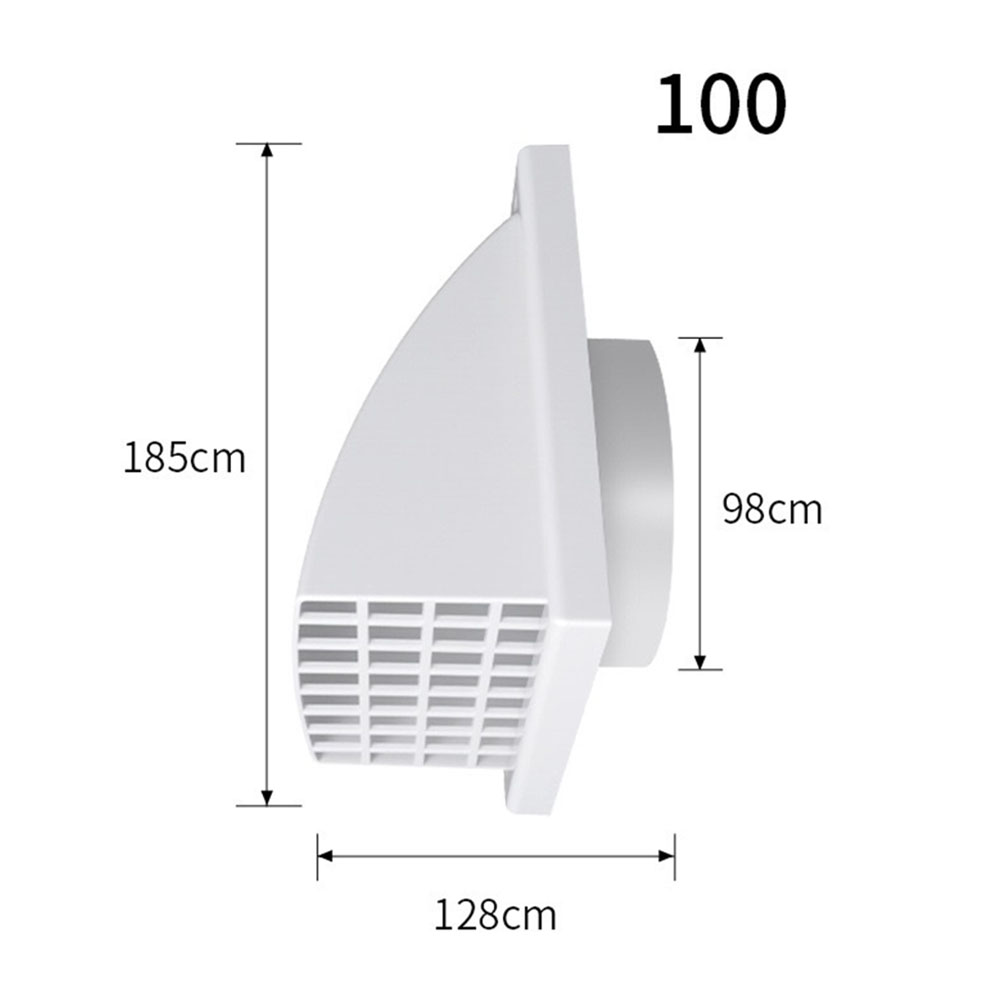 ABS Exhaust Hood ABS Exterior  - Commercial Exhaust Hood ulasan dan harga