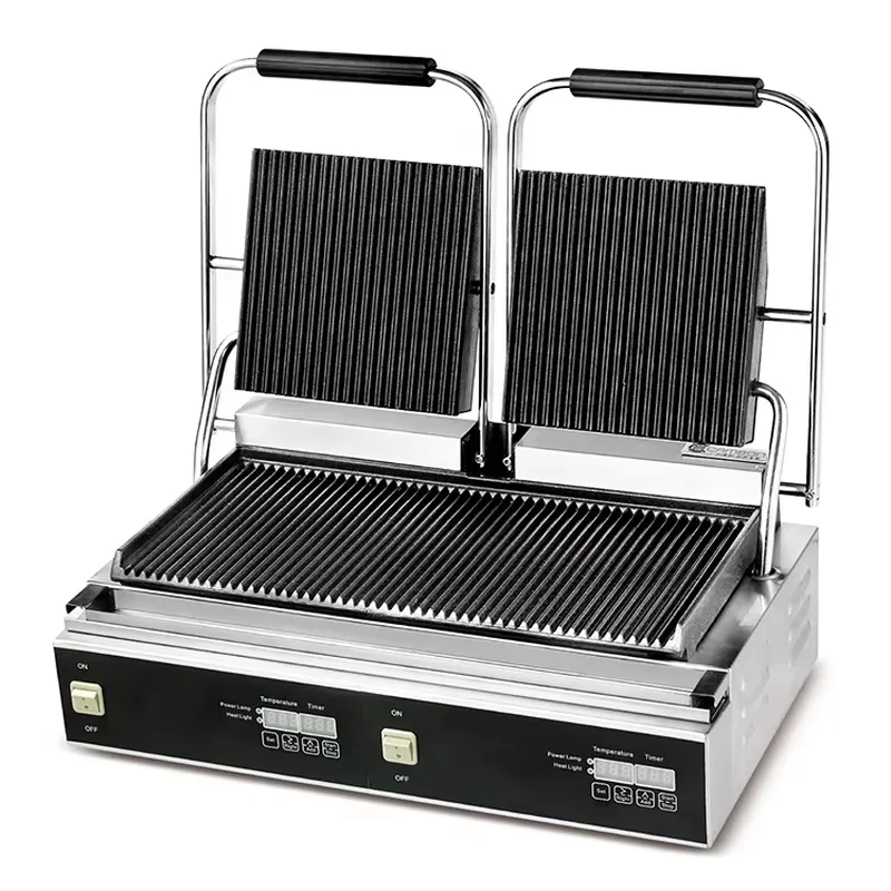 Commercial Double Panini Conta - Commercial Kitchen Grill ulasan dan harga