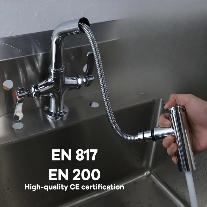 High Quality Double Handle Cou - Commercial Quality Kitchen Faucet ulasan dan harga