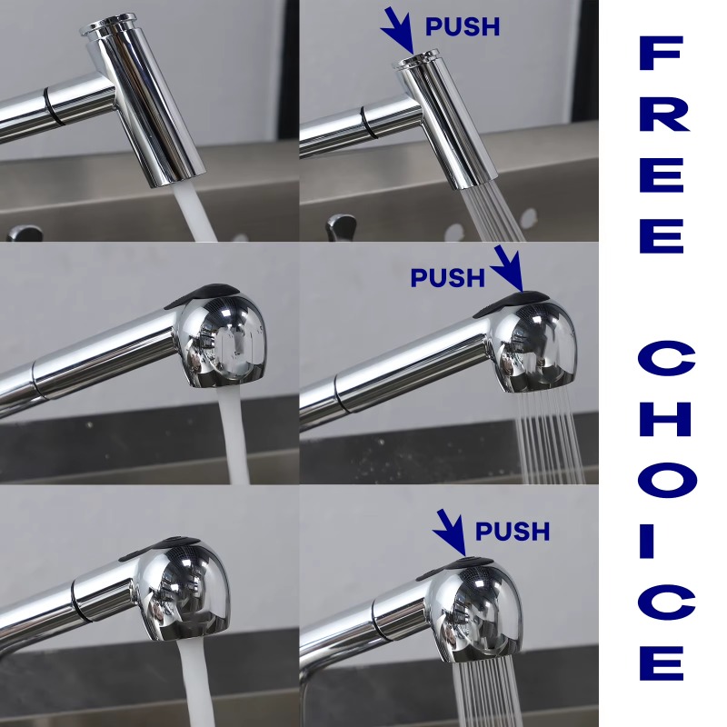 High Quality Double Handle Cou - Commercial Quality Kitchen Faucet ulasan dan harga