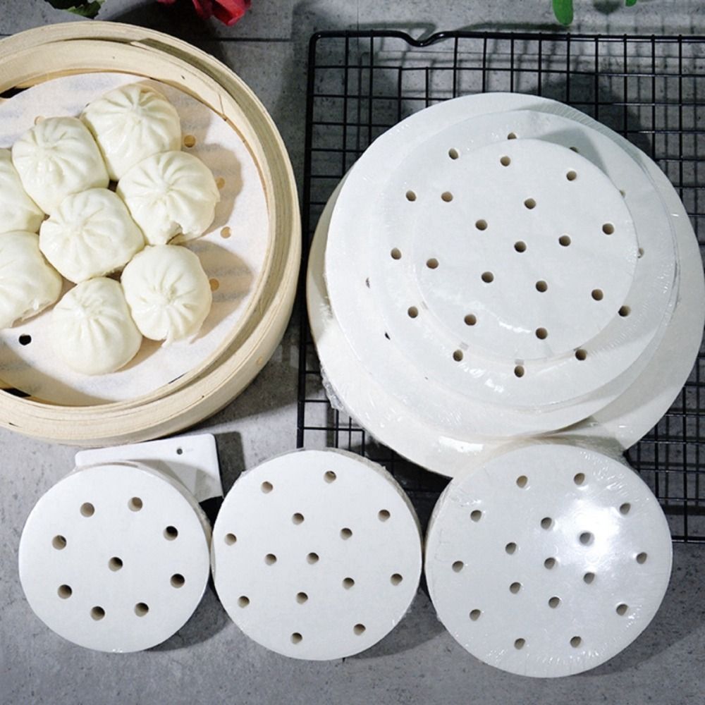 100Pcs Steamed Paper Steamed B - Commercial Kitchen Supplies ulasan dan harga
