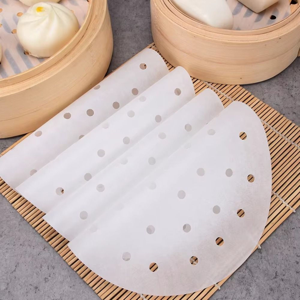 100Pcs Steamed Paper Steamed B - Commercial Kitchen Supplies ulasan dan harga